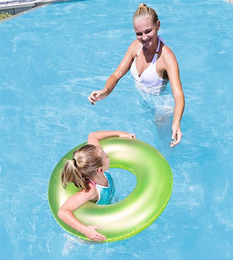 Nadmuchiwane neonowe koło średnica 91cm 2 kolory w torbie Zdjęcie produktu 28