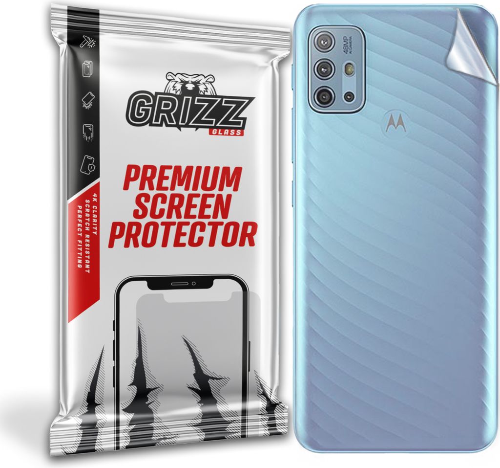Folie für die Rückseite GrizzGlass SatinSkin für Motorola Moto G10 Power