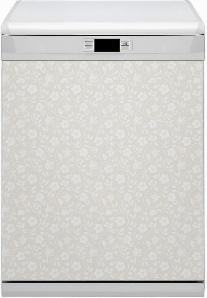 Magnete Dekorative Magnet Folie für Geschirrspüler 60x70 cm Küche - Blumen -Tapete