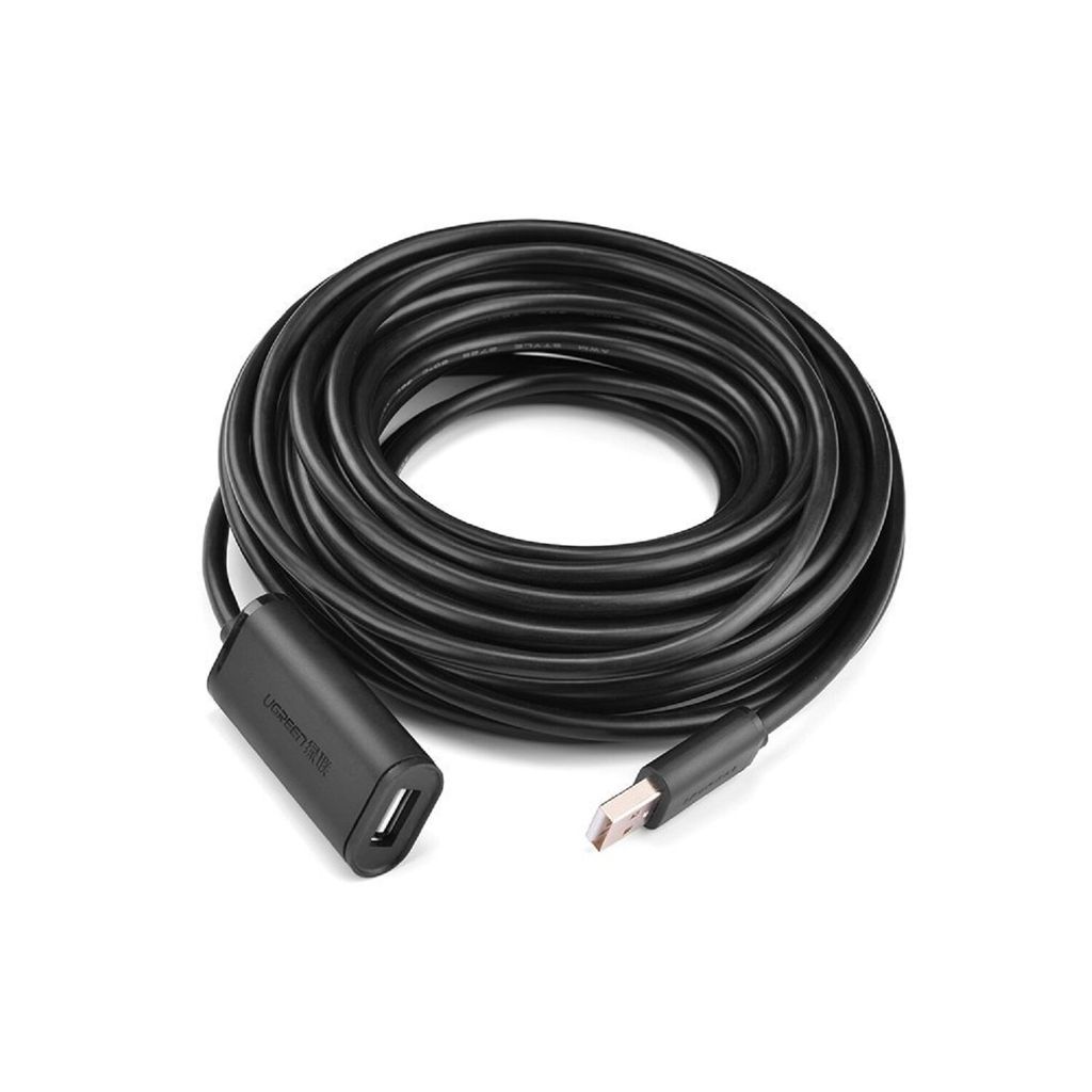 Ugreen 10321, 10 m, USB A, USB A, USB 2.0, Schwarz Produktbild 