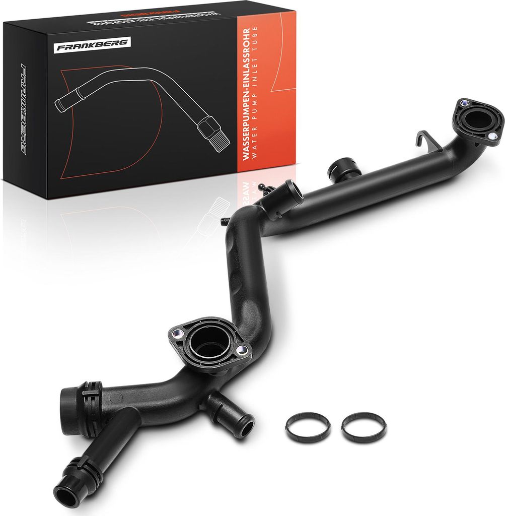 Frankberg 1x Kühlerschlauch Wasserschlauch für Audi A4 8EC 8ED 8HE A6 4F2 4F5 4FH 3.2L
