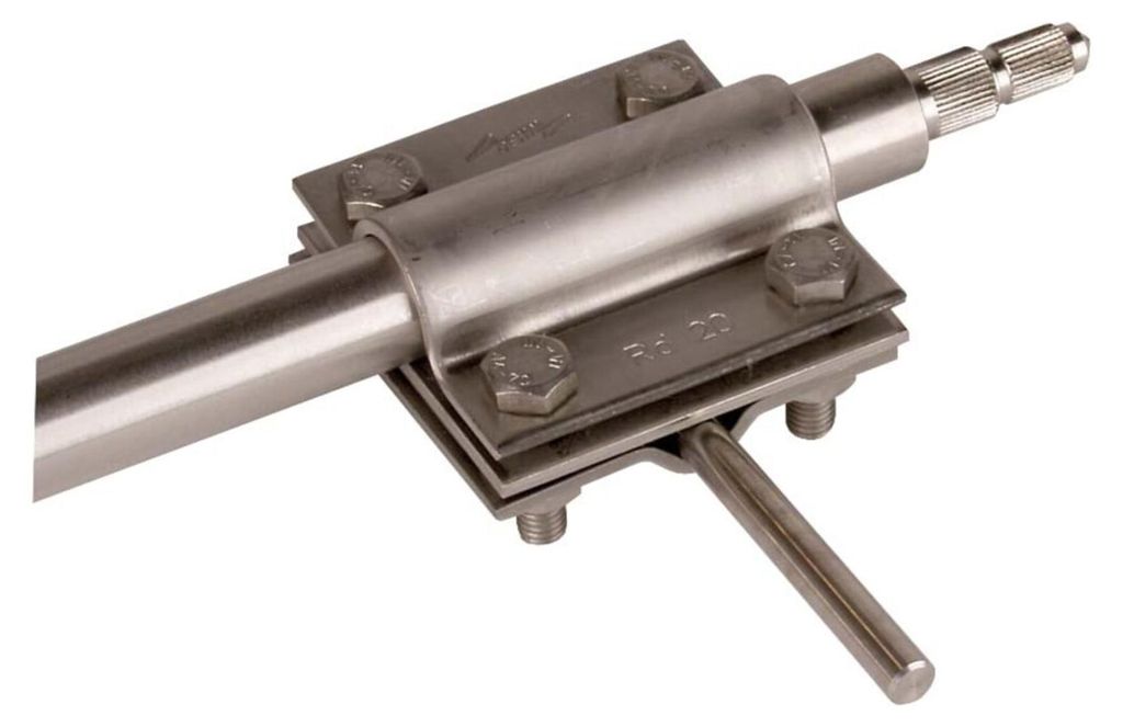 DEHN Aardingklem 610020 Niro, geschikt voor RD 8-10, FL40, Productafbeelding 