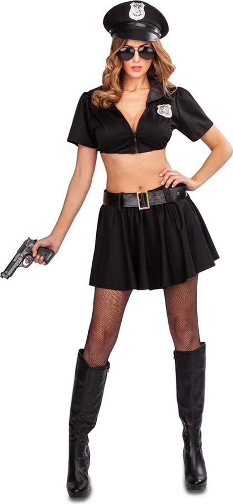 Mom Polizistin Brauch Schwarz M-L Schwarz M-L