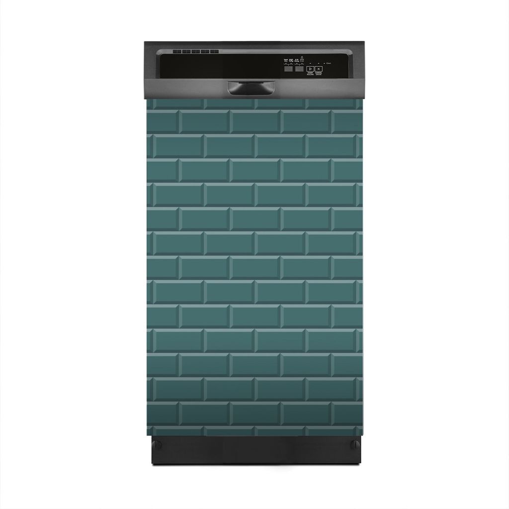 Aufkleber sticker 45x70 cm Dekorative folie Spülmaschine - farbige Backstein Ziegel