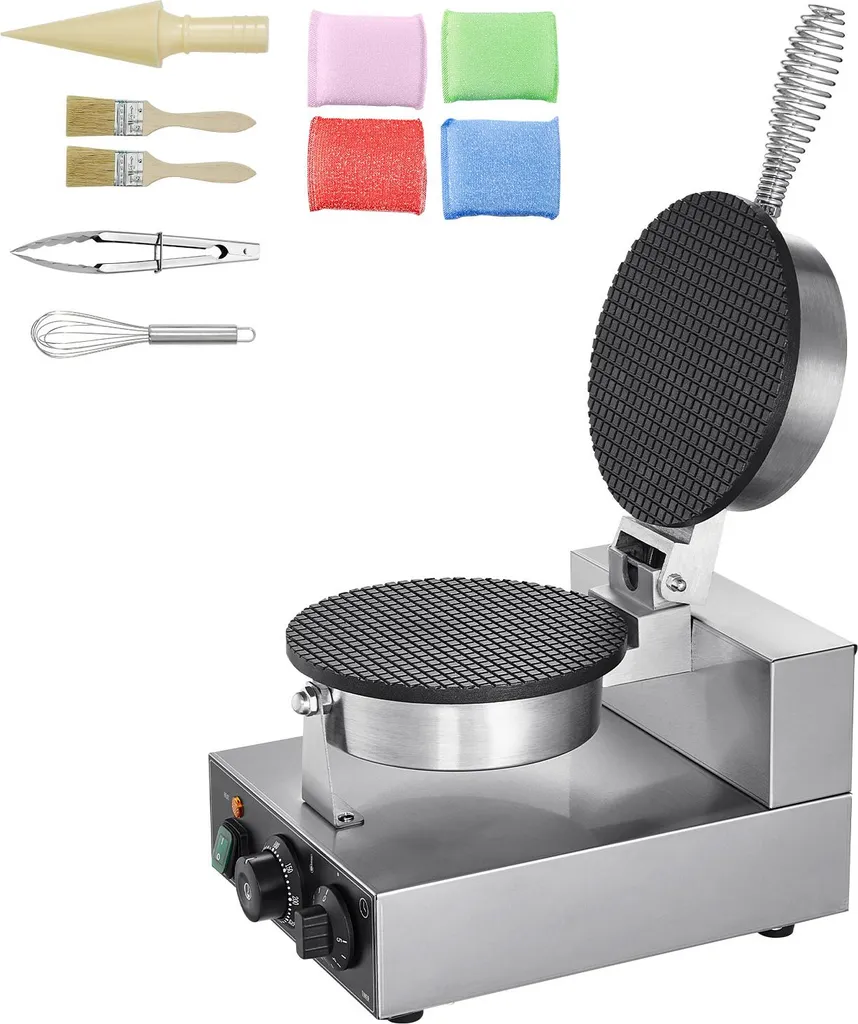SucceBuy Piastra per Coni Gelato 1230W - Croccantezza Artigianale