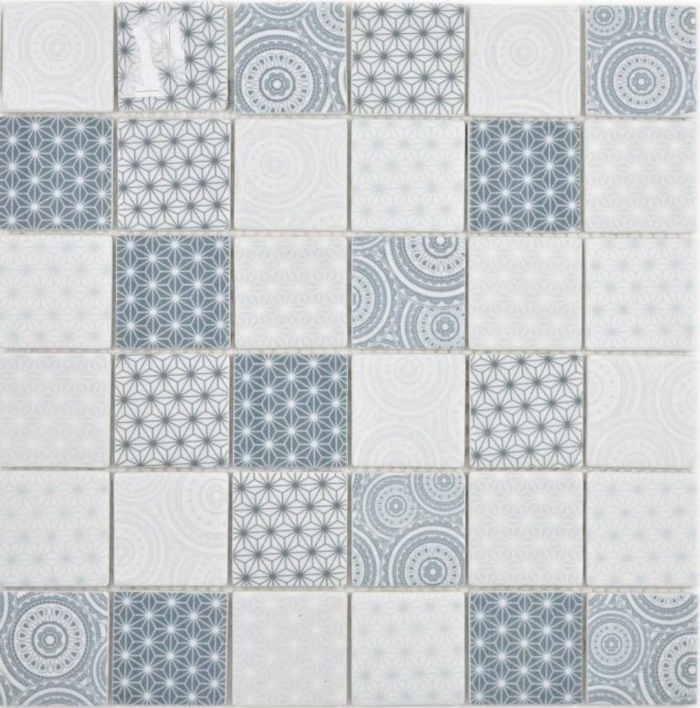 GLAS Mosaik ECO blau Wand Fliesenspiegel Küche Bad Mosaikfliese Wand Fliesenspiegel Küche Bad_f | 10 Mosaikmatten