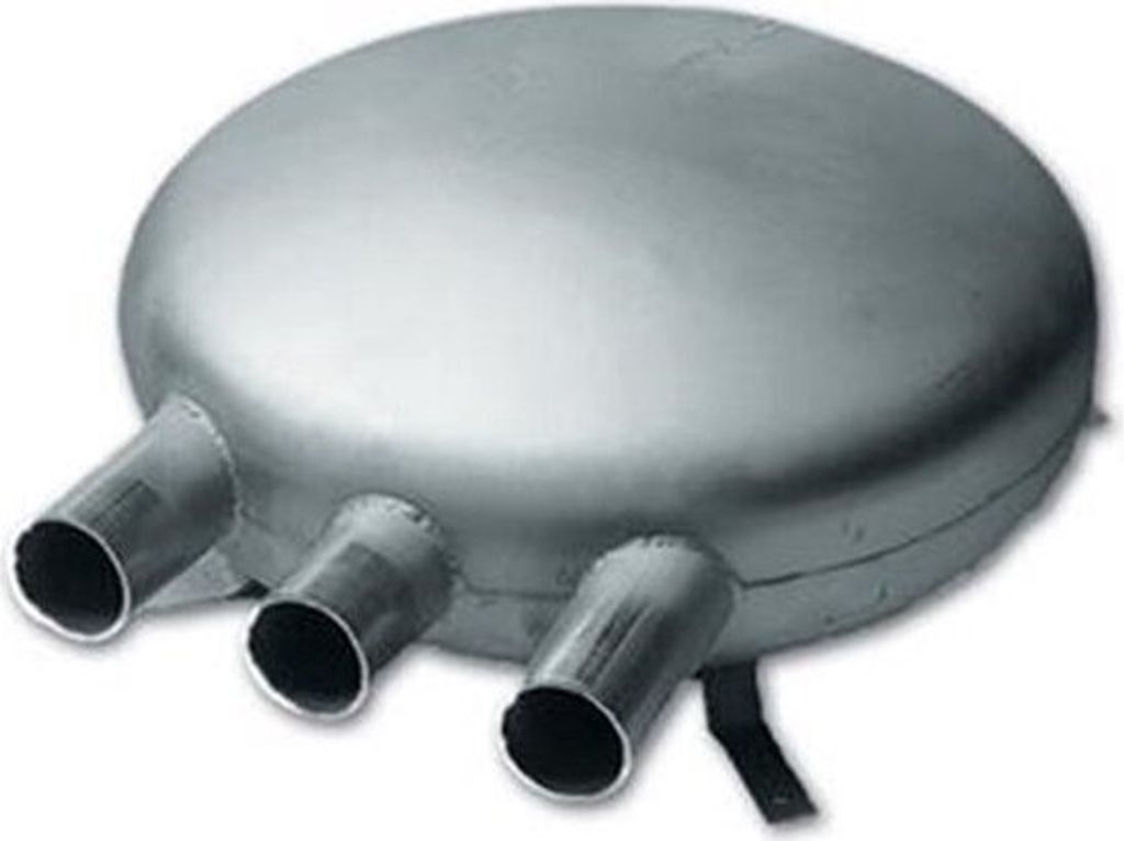 Hollex Edelstahl-Wasserabscheider Ø300mm Schlauch Ø40mm