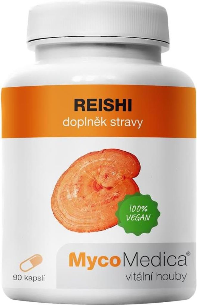 MycoMedica Reishi 90 kapslí MYCOMEDICA Obrázek produktu 