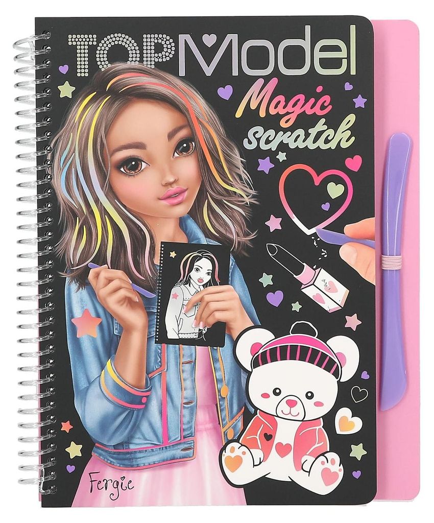 Libro mágico para rascar TOPModel Imagen del producto 