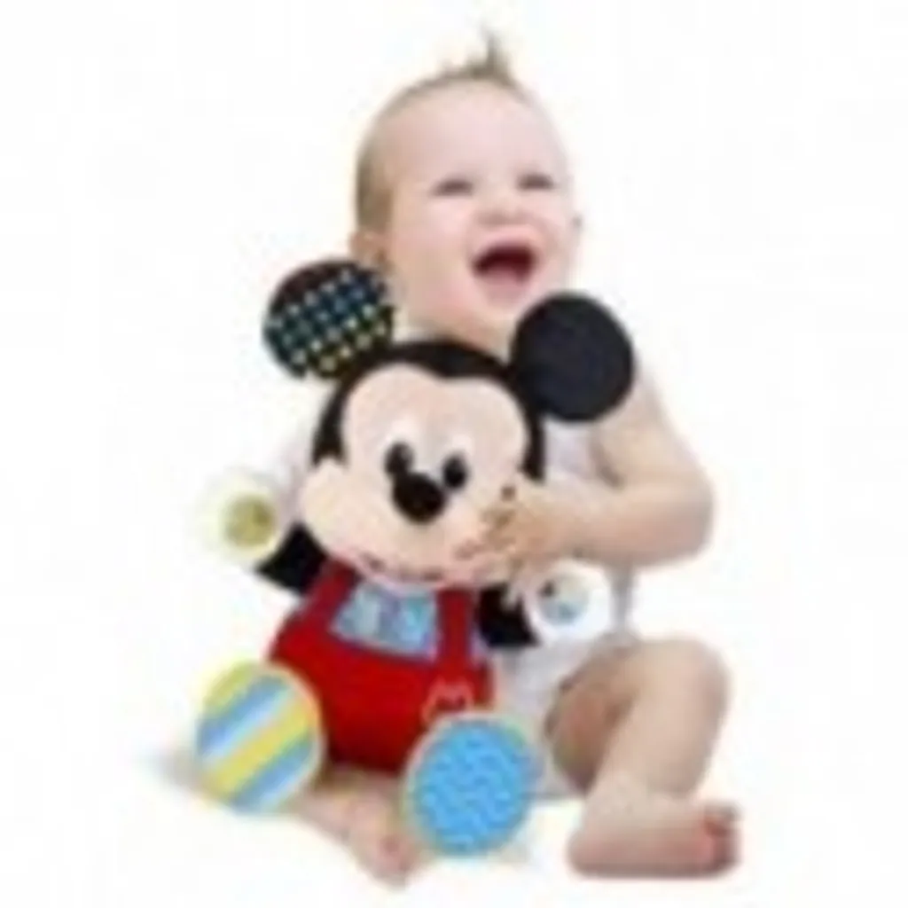 Doudou Mickey Clementoni Sans Risque - Peluche Premier Âge Sécurisée
