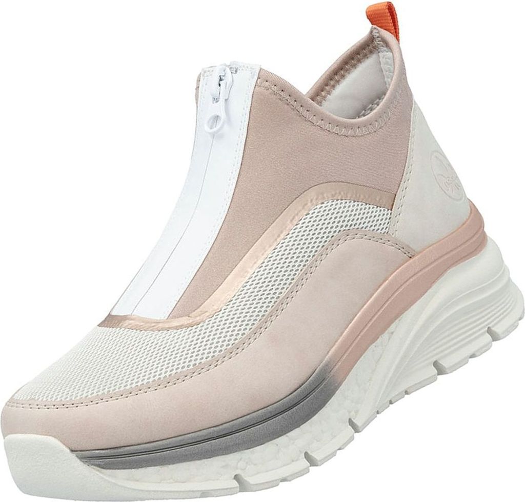 Rieker Damen High Top Sneaker Rosa Produktbild 