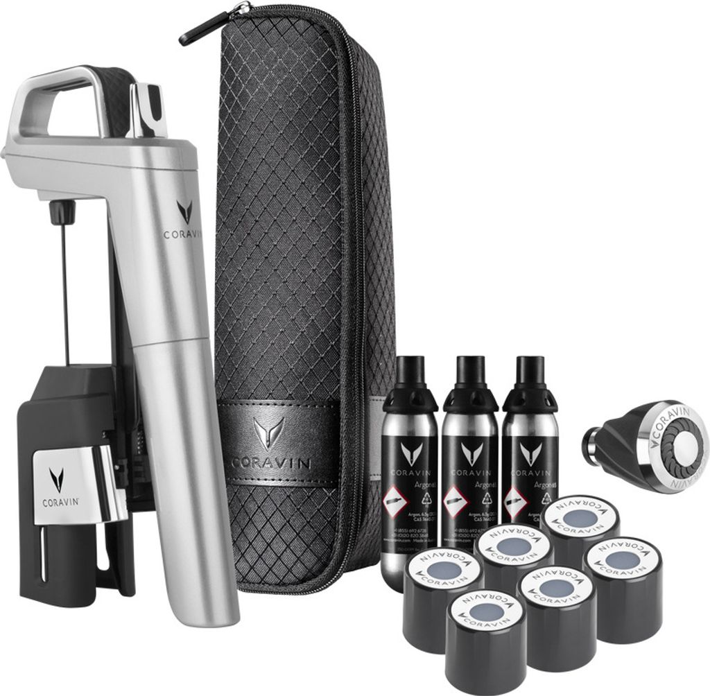 Coravin wijnsysteem Timeless Six + 12 stuks Productafbeelding 