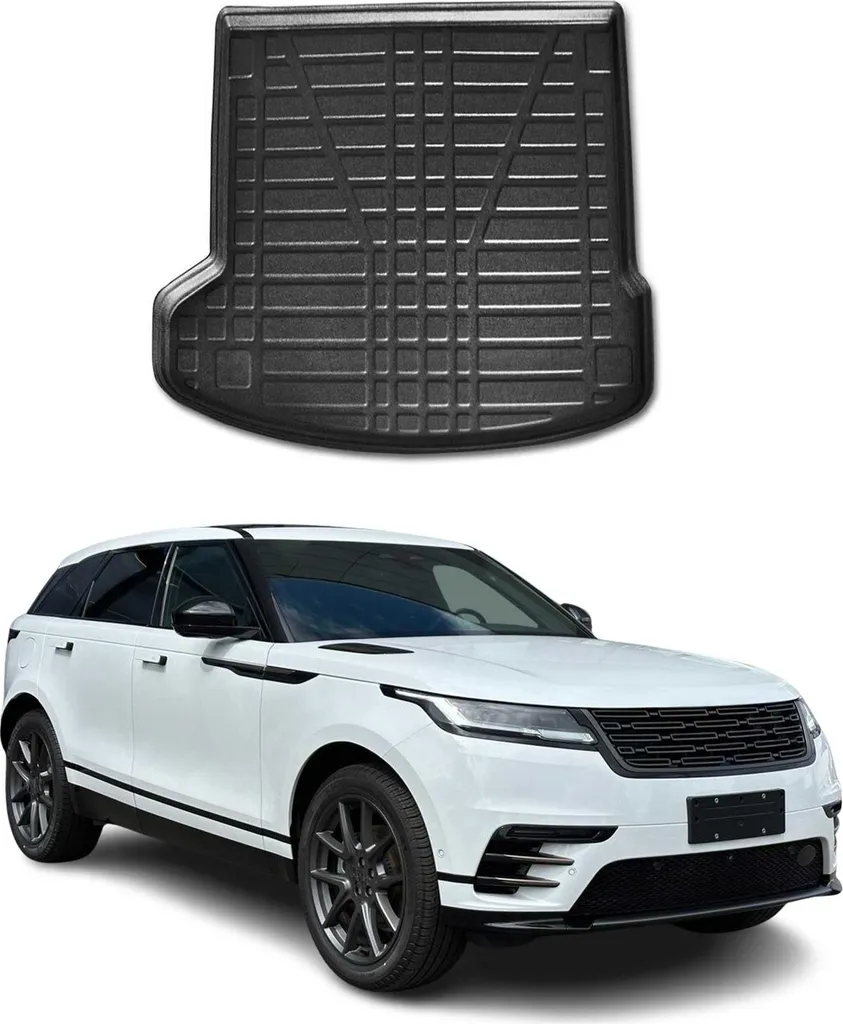 Vaschetta portaoggetti per Land Rover Range Rover Velar 2017-2025 in gomma