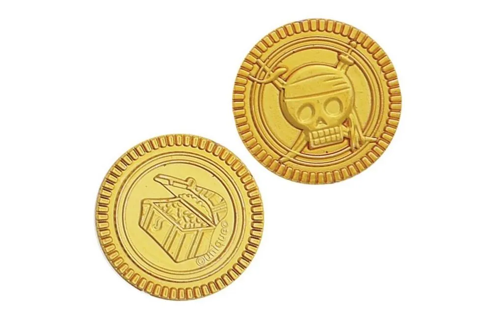 Jetons dorés de pirate 30 pièces 25mm pour trésors et anniversaires