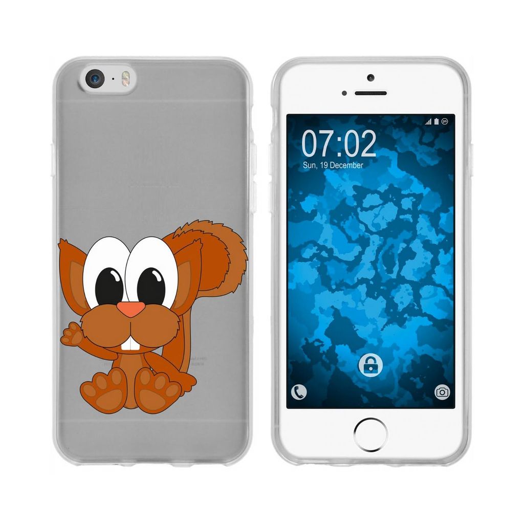 PhoneNatic Case kompatibel mit Apple iPhone 6 Plus / 6s Plus Silikon-Hülle Cutiemals M8