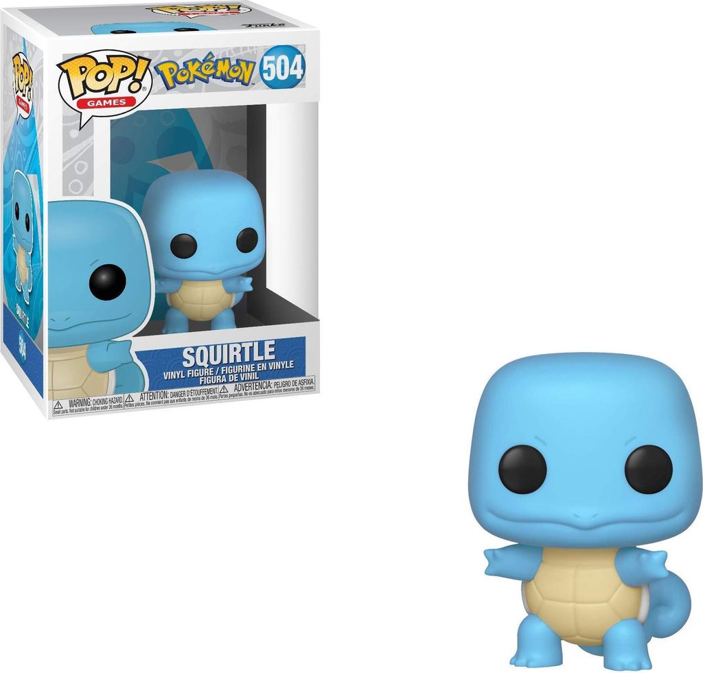 Pokemon POP! Games Vinyl Figur Squirtle (EMEA) 9 cm Produktbild 5