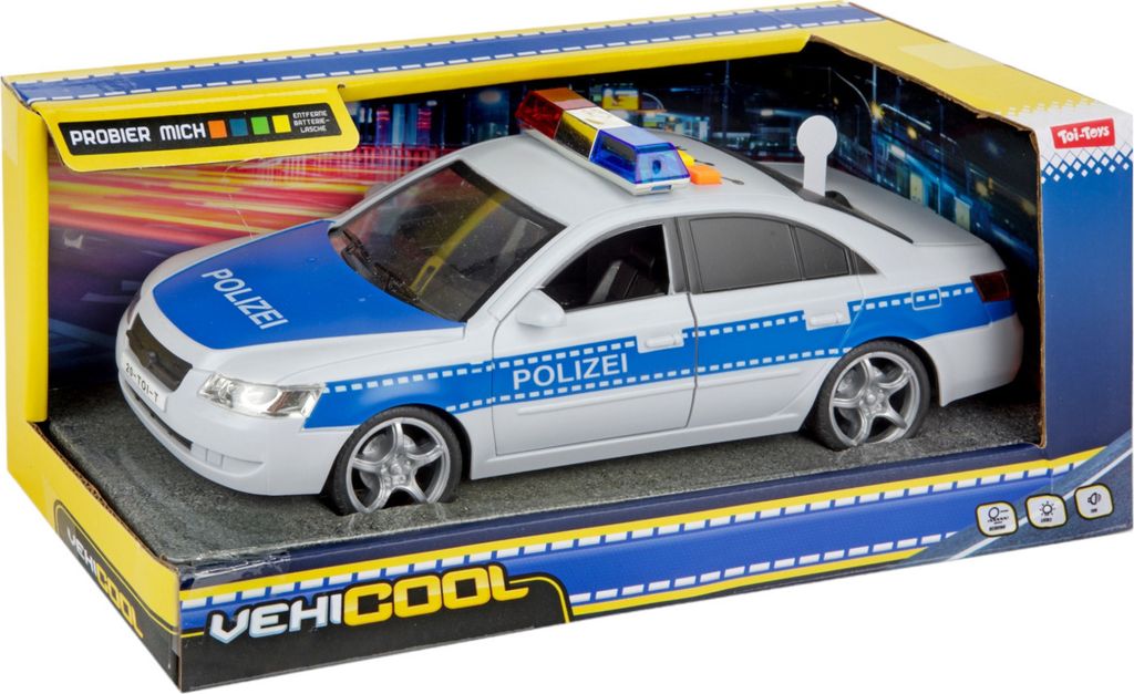 Toi-Toys VEHICOOL Super Polizeiauto mit Licht, Sound & Produktbild 