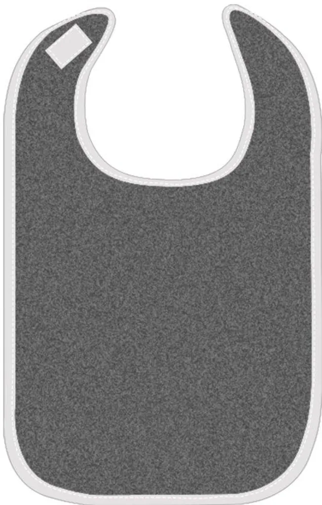 Bavoir adulte imperméable bleu et lavable pour senior - Pack Confort