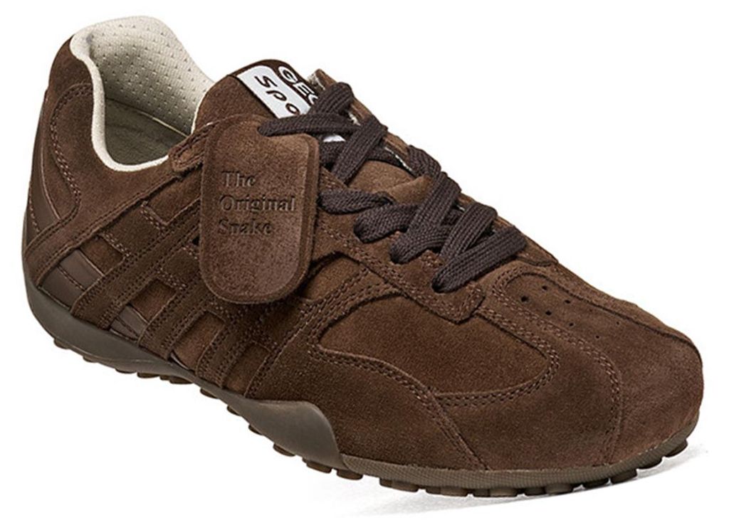 Geox SNAKE, scarpe da ginnastica in pelle da uomo, modello Immagine del prodotto 