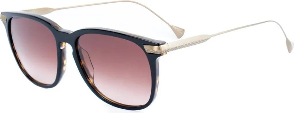 Lunettes de soleil de luxe Belstaff s069 avec monture en métal noir