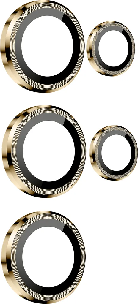 Enkay, Protezione della fotocamera per Samsung Galaxy S24 Ultra Vetro Temperato 9H, Oro