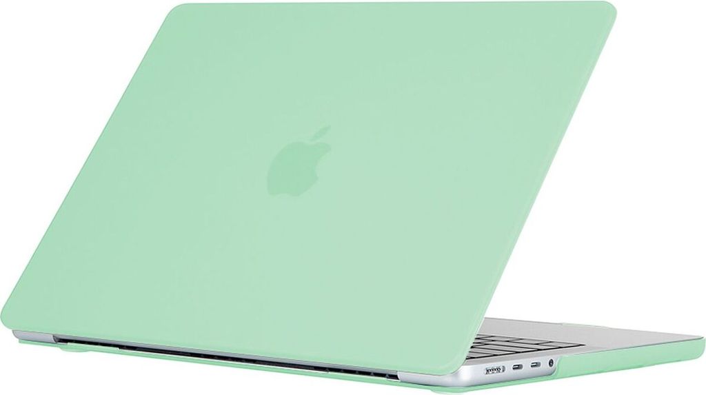Mobigear Cream Matte MacBook Pro 16 Zoll (2021-2026) Hardcase Hülle MacBook Case - Grün - Model A2485 / A2780 / A2991 / A3186 / A3428 / A3429