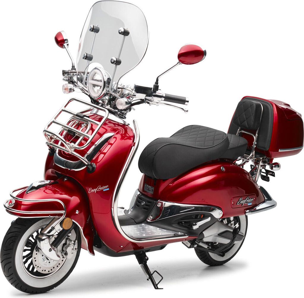 Elektroroller Burnout EasyCruiser Elektro Dunkelrot Produktbild 