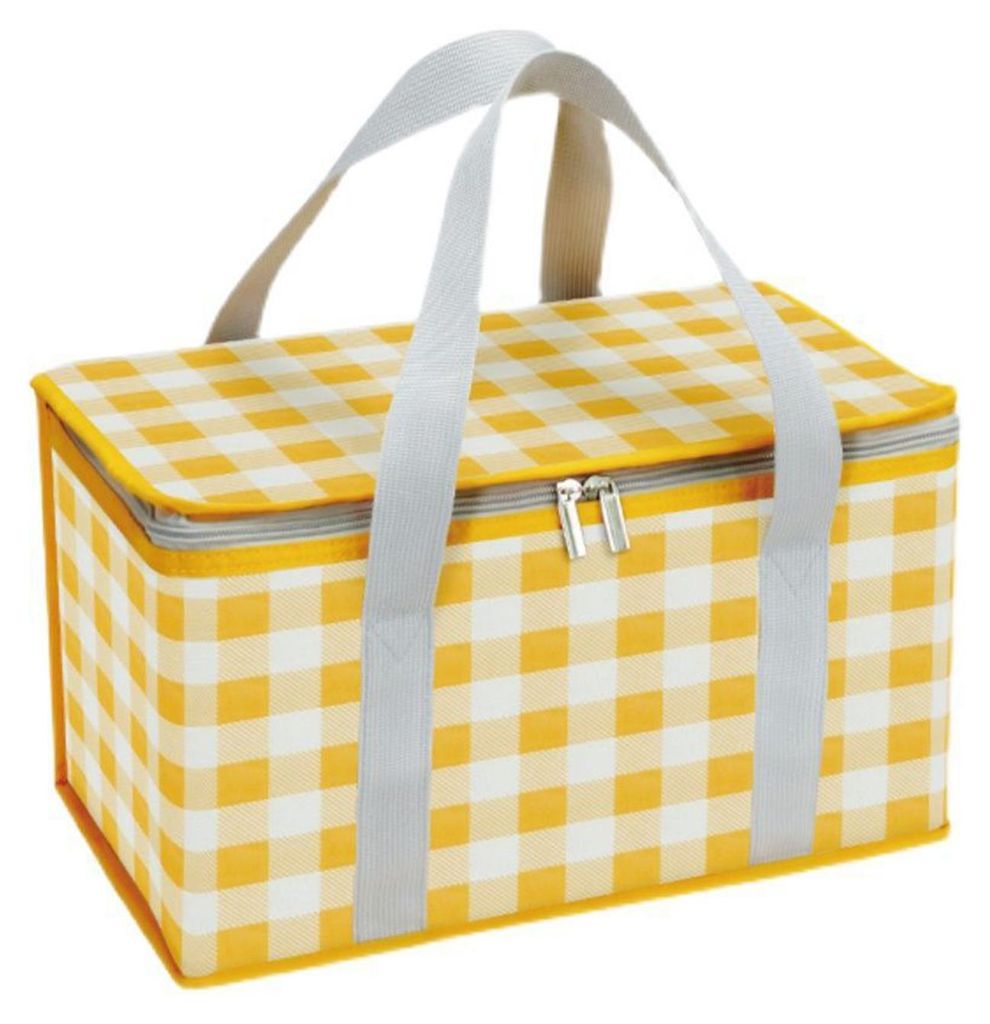 Wasserdichte, isolierte Picknicktasche mit dicker Aluminiumauskleidung, strapazierfähiger Oxford-Gewebematte und faltbarem Sitzkissen für Camping...