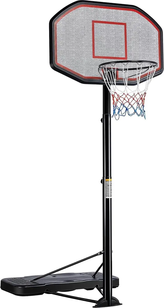 Panier de basket extérieur stable et réglable hauteur pro 306 cm