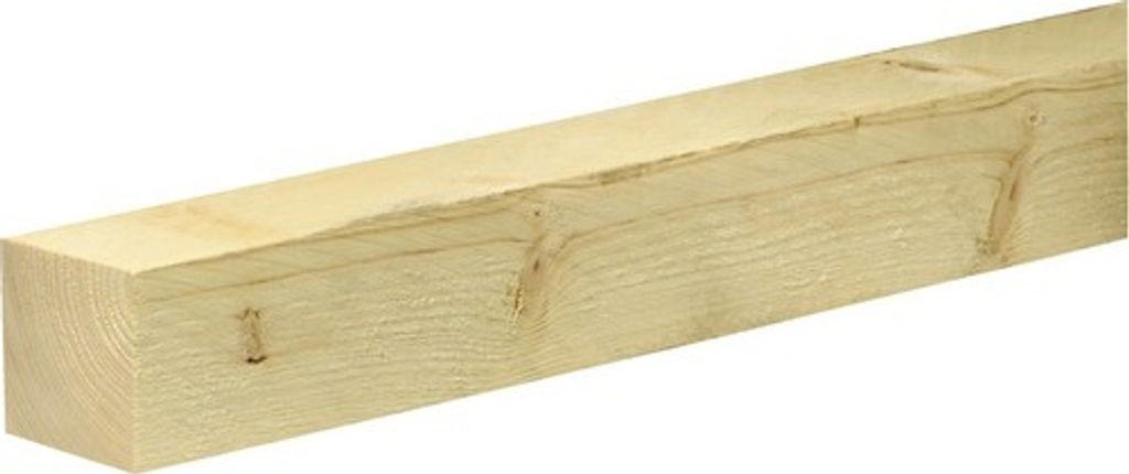 A single piece of lumber is shown against a white background.