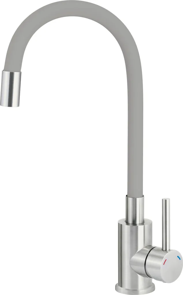 Fini les éclaboussures : Robinet cuisine Deante bec coudé ergonomique