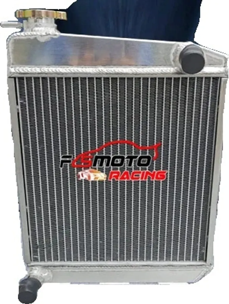 Radiateur Aluminium 50mm d'Épaisseur avec Noyau à Double Rangée