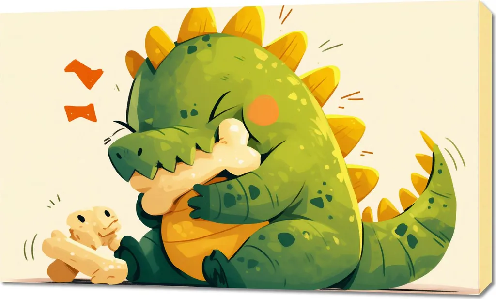 Tableau Dinosaure 100x60 cm : Décorer Facilement une Grande Chambre