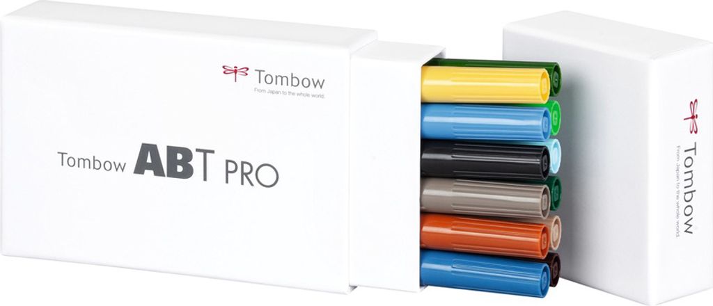 Tombow Marker ABT PRO 12er Set Landscape Colors