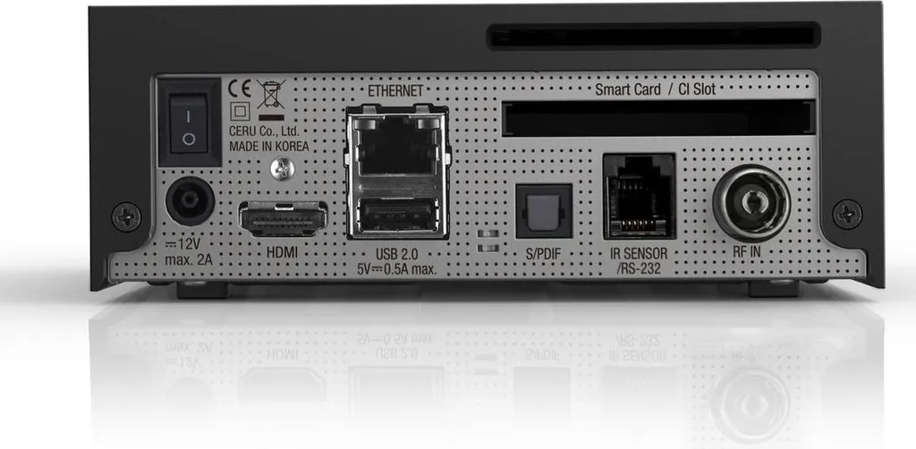 Décodeur TV VU+ ZERO 4K Tuner DVB-C/T2 Récepteur Satellite et TNT Linux UHD - 15