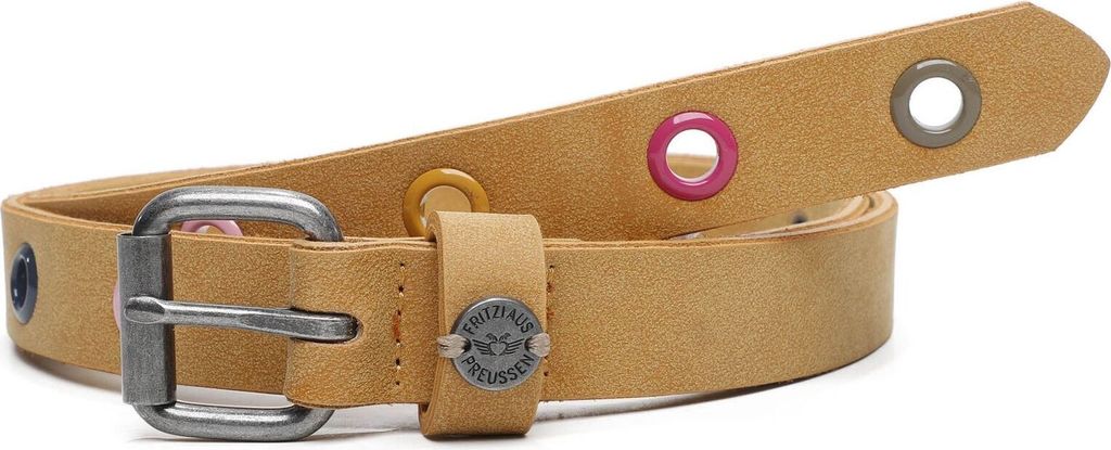 Fritzi aus Preußen Gürtel Vintag Tizi Belt W85 Honey Mustard gelb