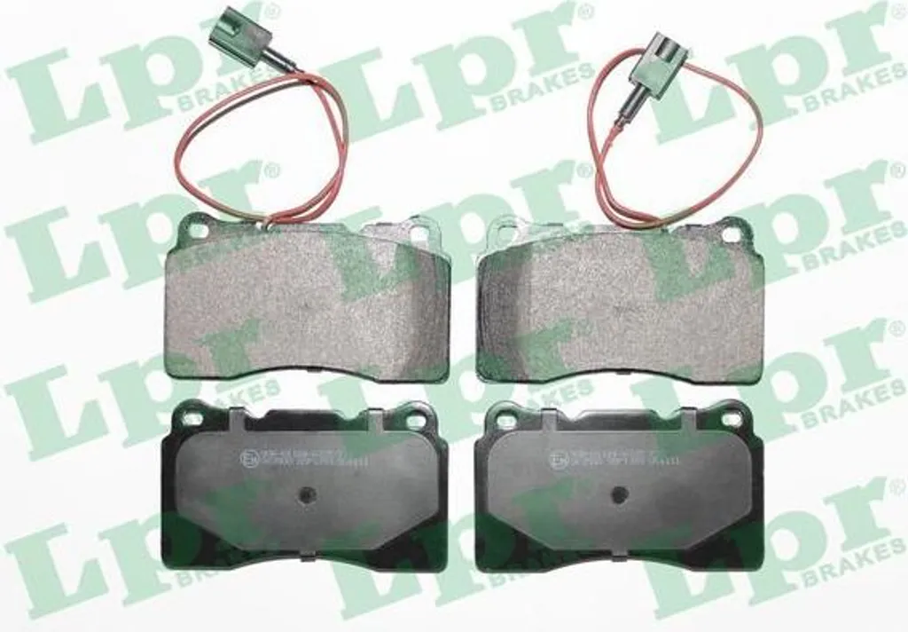 Plaquettes de frein anti-bruit pour Alfa Romeo 147 166 GT LPR 05P1393