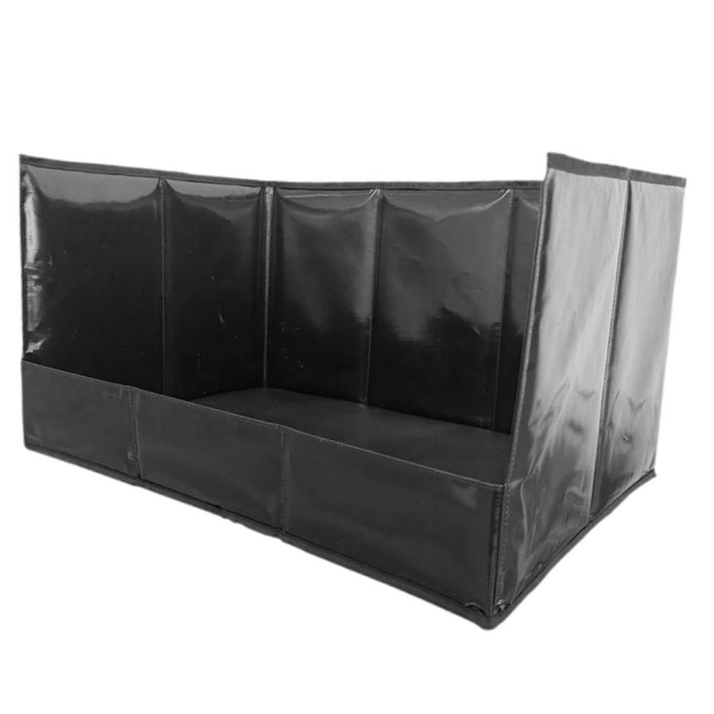Hundetoilette mit hohem Rand, ideal für Welpen und Haustiere. Leicht zu reinigen, geeignet für Wohnung, Wohnzimmer, Balkon, Terrasse und Außenbe...