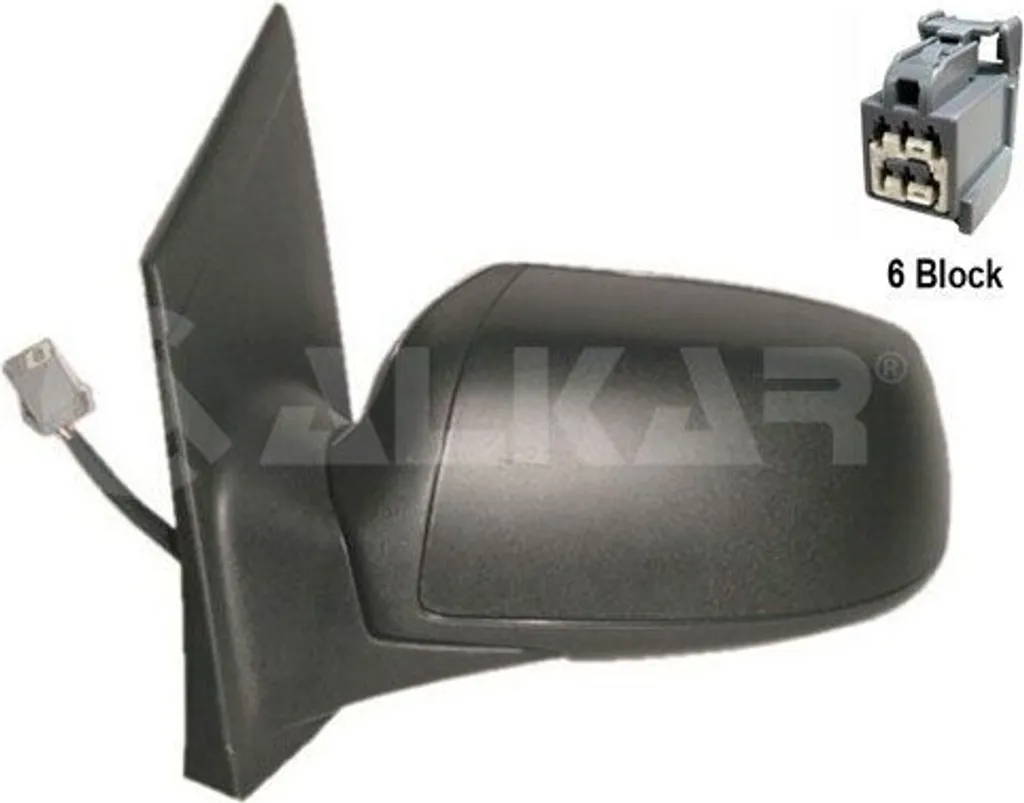 Rétroviseur Gauche ALKAR 6121400 avec Miroir Convexe pour Focus II