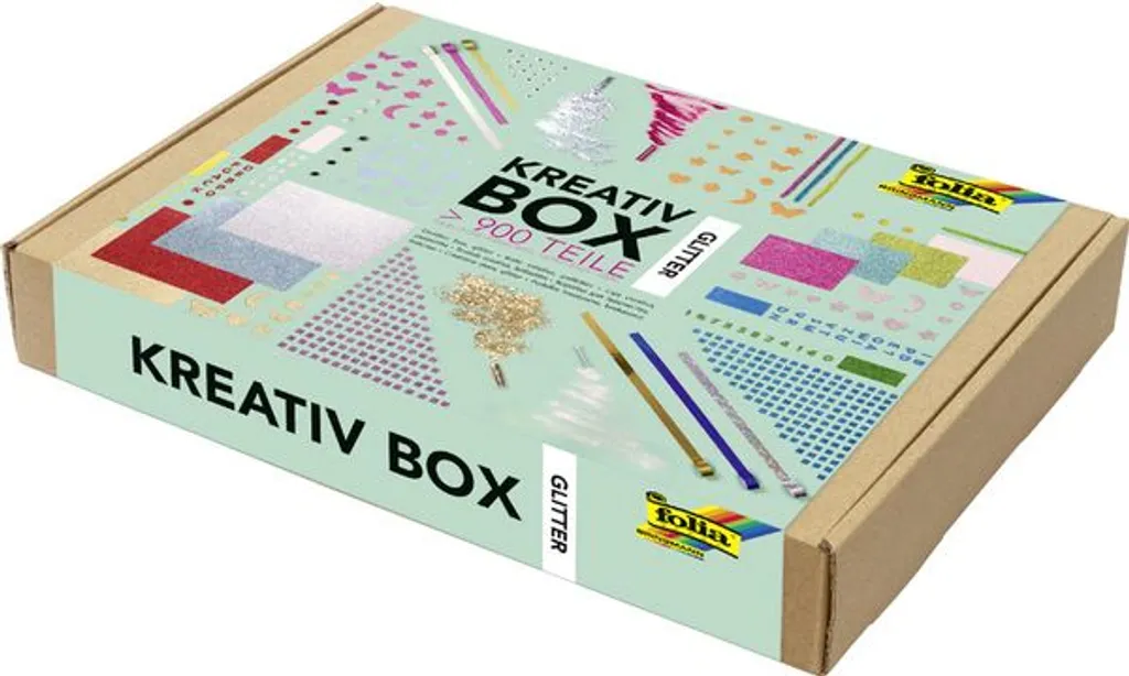 Folia 937 Creative Box: Tutto il Glitter che ti serve in 900 Pezzi