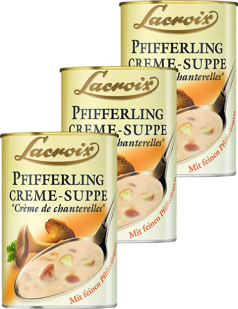 Lacroix krémová polievka z lišiek jemná s liškami 400 ml Obrázok produktu 