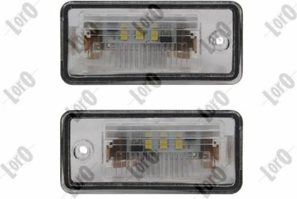 MIKKUPPA Luci Targa LED Per Audi A3 A4 A6 Q7 - 2 Pezzi - Bianco Xenon - Can-Bus Plug And Play