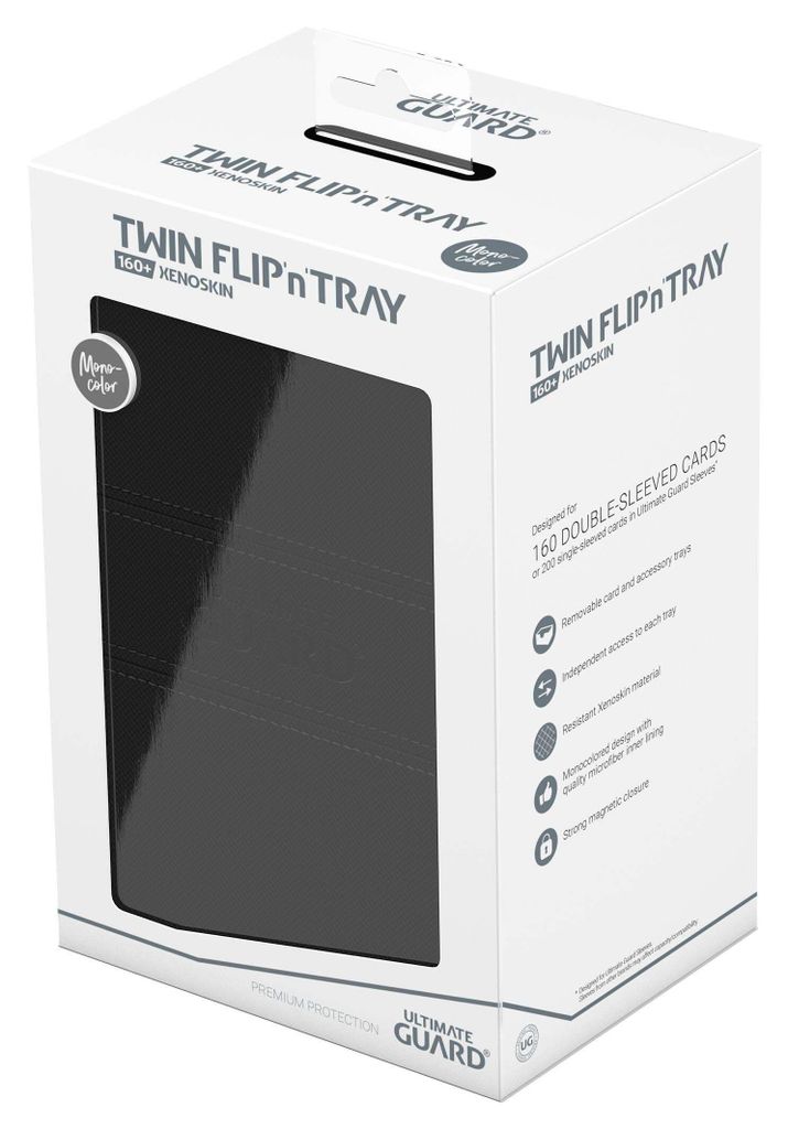 Ultimate Guard Twin Flip`n`Tray 160+ XenoSkin Monocolor Produktbild 