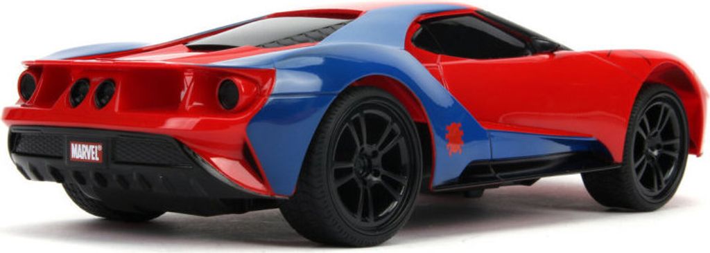 Jada Toys 253226002 - Marvel Spiderman RC 2017 Ford GT, Immagine del prodotto 