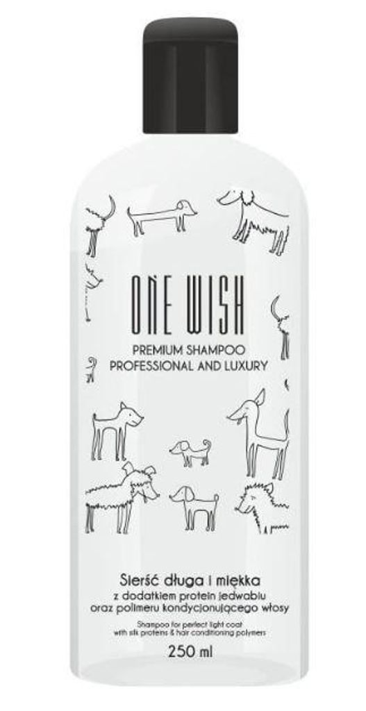 ONE WISH Shampoo für langes und weiches Fell 250 ml