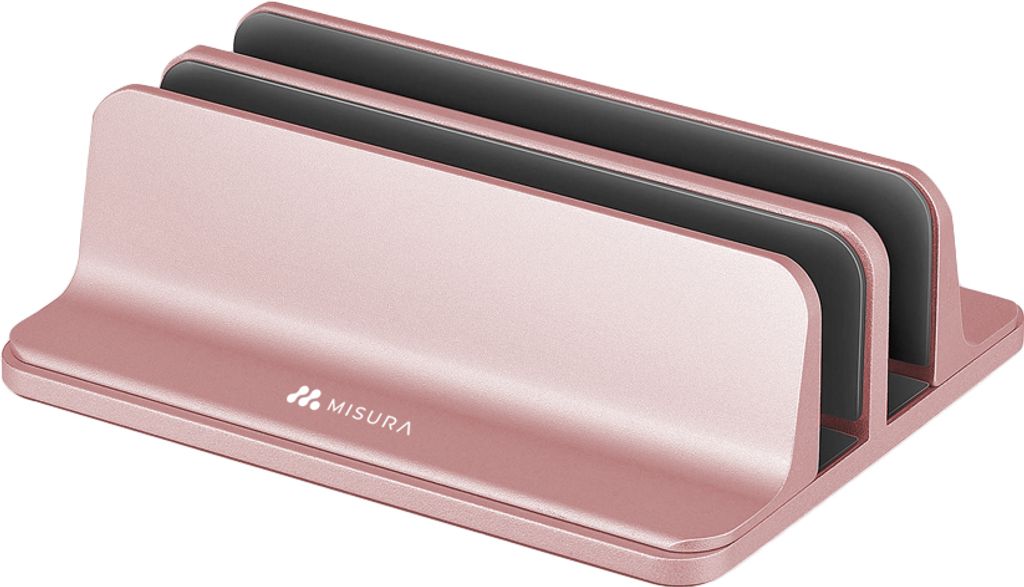 MISURA MH03, Notebook- & Tablet-Arm, Rosa-Goldfarben, Aluminium, 15 - 40 mm, 150 mm, 45 mm Laptop-Ständer MH03-ROSE GOLD