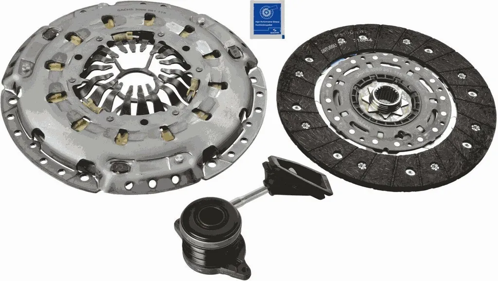 Embrayage complet Sachs 3000 990 190 avec butée hydraulique 240 mm