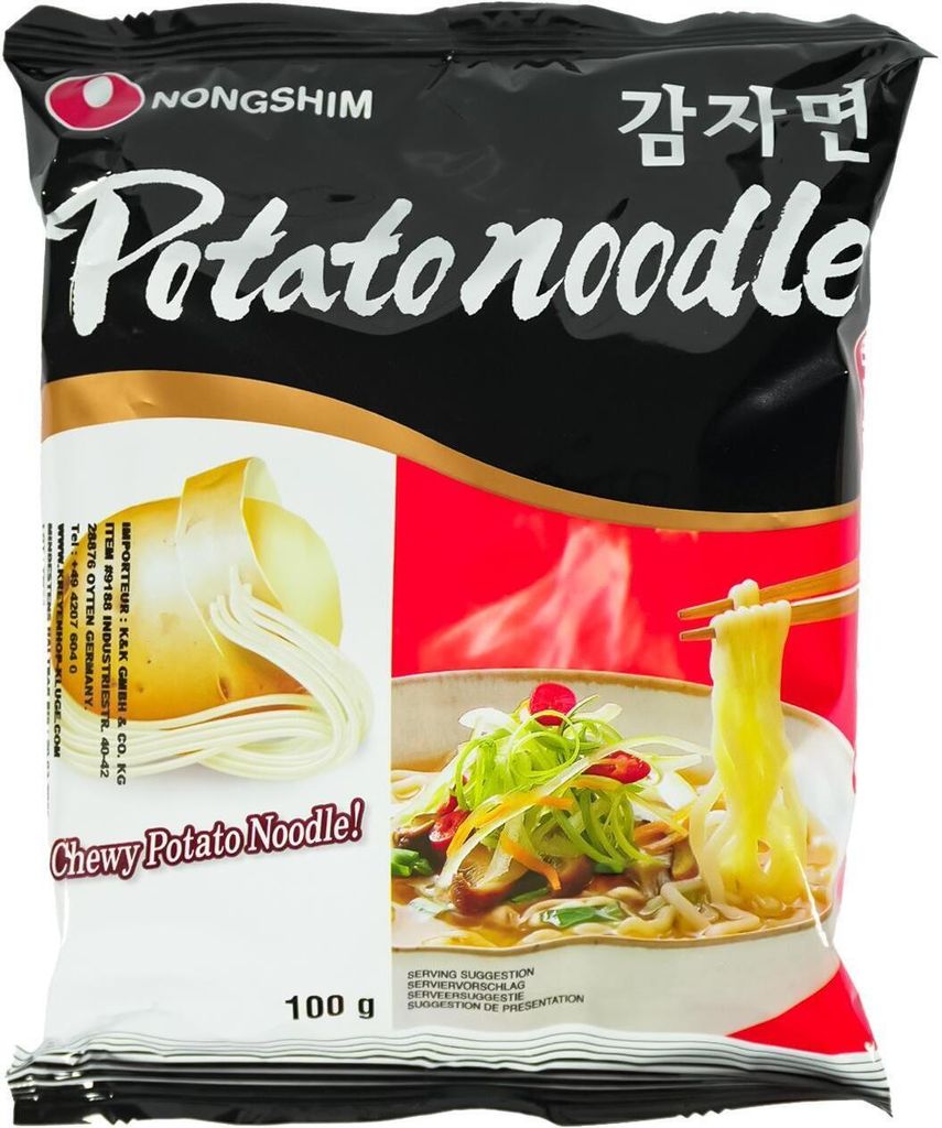 Nong Shim Instant Kartoffel Nudelsuppe 100g Produktbild 