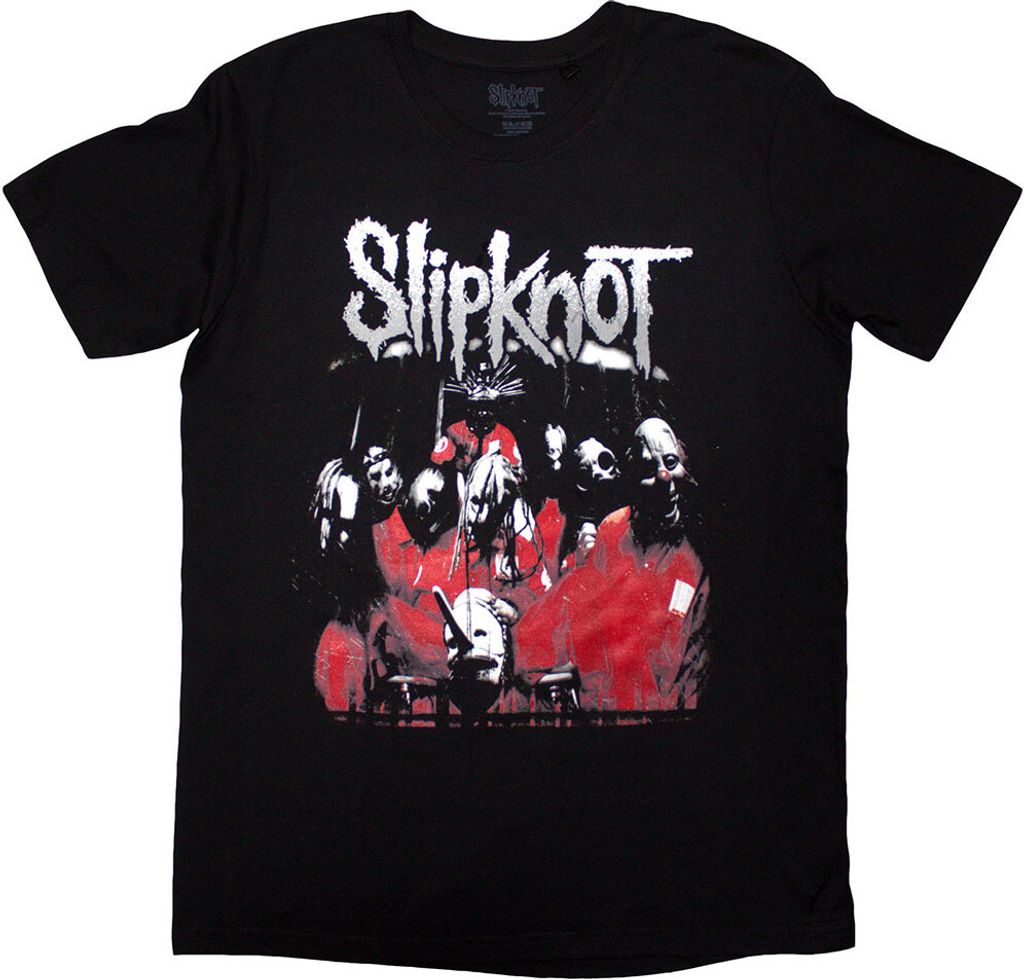 Slipknot - T-Shirt Rückseitiger Aufdruck für Herren/Damen Uni RO13477 (XL) (Schwarz)