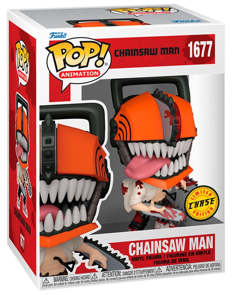 Chainsaw Man - Figura Funko Pop! de vinilo, número 1677 Imagen del producto 